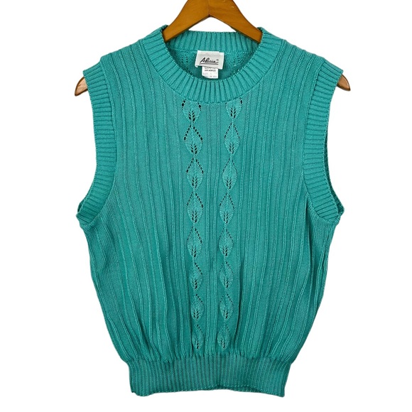 Vintage Sweaters Vintage Cable Knit Sweater Vest Poshmark